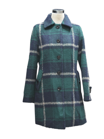 Plaid Overcoat